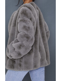 HAINA DIN BLANA ARTIFICIALA GRI