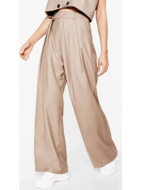 Pantaloni cu talie înaltă Nasty Gal 