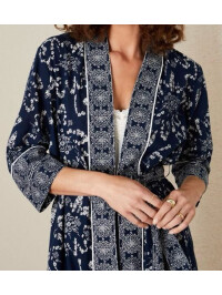 Halat ARTISAN STUDIO cu imprimeu realizat manual