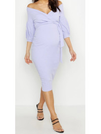 Rochie midi de maternitate Boohoo