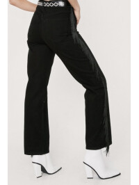 Blugi cu franjuri Nasty Gal