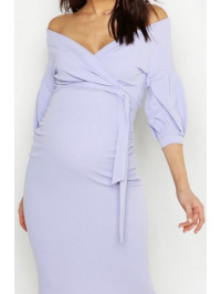 Rochie midi de maternitate Boohoo