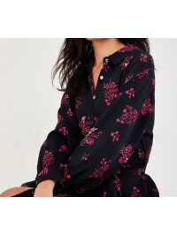 Rochie cămașă cu imprimeu floral Benji 