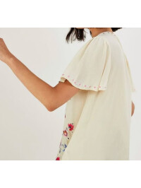 Top Toby brodat-Crem-XL