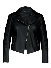 Geaca imitației de piele Boohoo