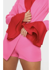 SALOPETA ROZ CU MANECI 