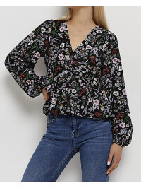 BLUZA CU IMPRIMEU FLORAL