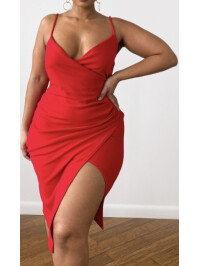 PLUS ROCHIE MIDI LAURIELL RED 