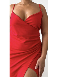 PLUS ROCHIE MIDI LAURIELL RED 