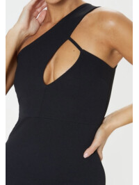 ROCHIE MIDI NEGRA CU UN UMAR 