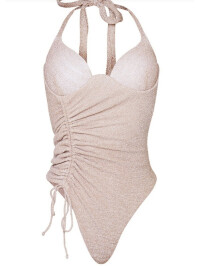 COSTUM DE BAIE CU ȘNUR 