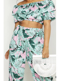 PANTALONI PLUS PRINT 