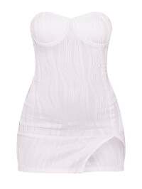 ROCHIE CU DETALIU CRĂPĂTURĂ