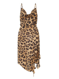 ROCHIE MIDI CU IMPRIMEU LEOPARD 