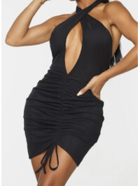 ROCHIE BODYCON NEAGRĂ