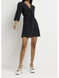 ROCHIE MINI CU BULINE MICI ALBE 