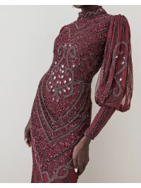 ROCHIE LUNGA CU MANECI BALON 