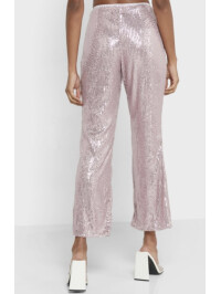 PANTALONI CU PAIETE ROZ 