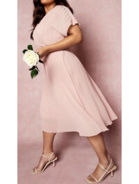 PLUS ROCHIE MIDI PLISATA 