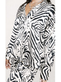 Cămașă zebra Nasty Gal 