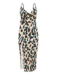 ROCHIE MIDI LEOPARD PLT