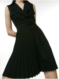 ROCHIE TRENCH CU FUSTĂ PLISATĂ