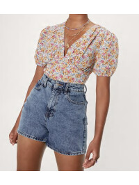 TOP CU IMPRIMEU FLORAL 