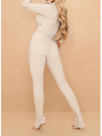 SALOPETĂ LUNGĂ  DECUPATĂ 