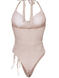 COSTUM DE BAIE CU ȘNUR 