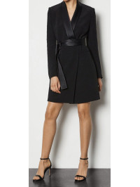 Rochie tip sacou negru Karen Millen 26