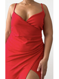 PLUS ROCHIE MIDI LAURIELL RED 