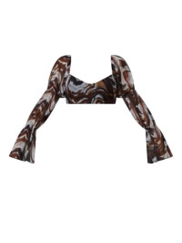 TOP CROP MARO ABSTRACT 