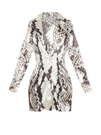 ROCHIE CU IMPRIMEU ȘARPE 