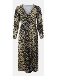 Rochie midi cu mâneci rulate Oasis 