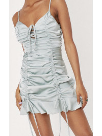 Rochie mini cu volan  Nasty Gal 