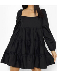 Rochie mini cu mâneci bufante, Nasty Gal