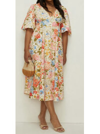 ROCHIE MIDI CU DECOLTEU IN V