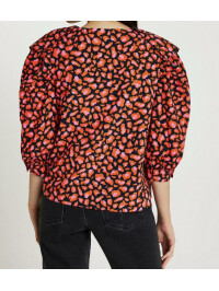 BLUZA PRINT ROȘU 