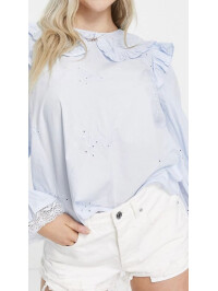 BLUZA CU MANȘETE CU ELASTIC 