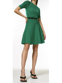 Rochie tricotată cu mânecă scurtă Karen Millen 