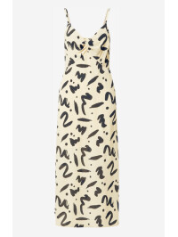 ROCHIE LEJERA CU IMPRIMEU NEGRU 