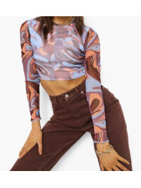 BLUZA TOP CROP MULTI