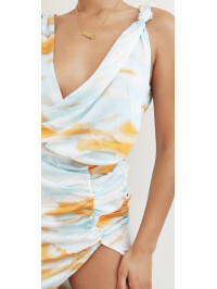 ROCHIE MULTI TIE DYE SATIN 