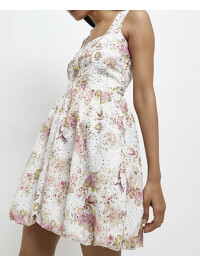 ROCHIE MINI CU BRODERIE 