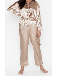 Set pijama crem  3 buc