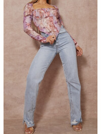 BLUZA TIP CORSET ROZ