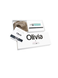 Colecția Olivia X Easilocks Straight & Wavy - Pearl & Oak