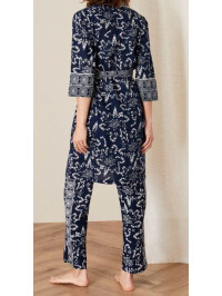 Halat ARTISAN STUDIO cu imprimeu realizat manual