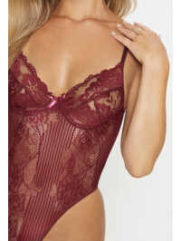 Body dantelat bordo 