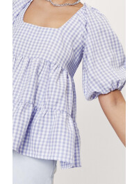 Bluza cu mâneci bufante  Nasty Gal 